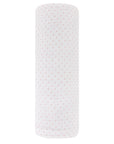 Cotton Muslin Swaddle Blanket - Pink Dot