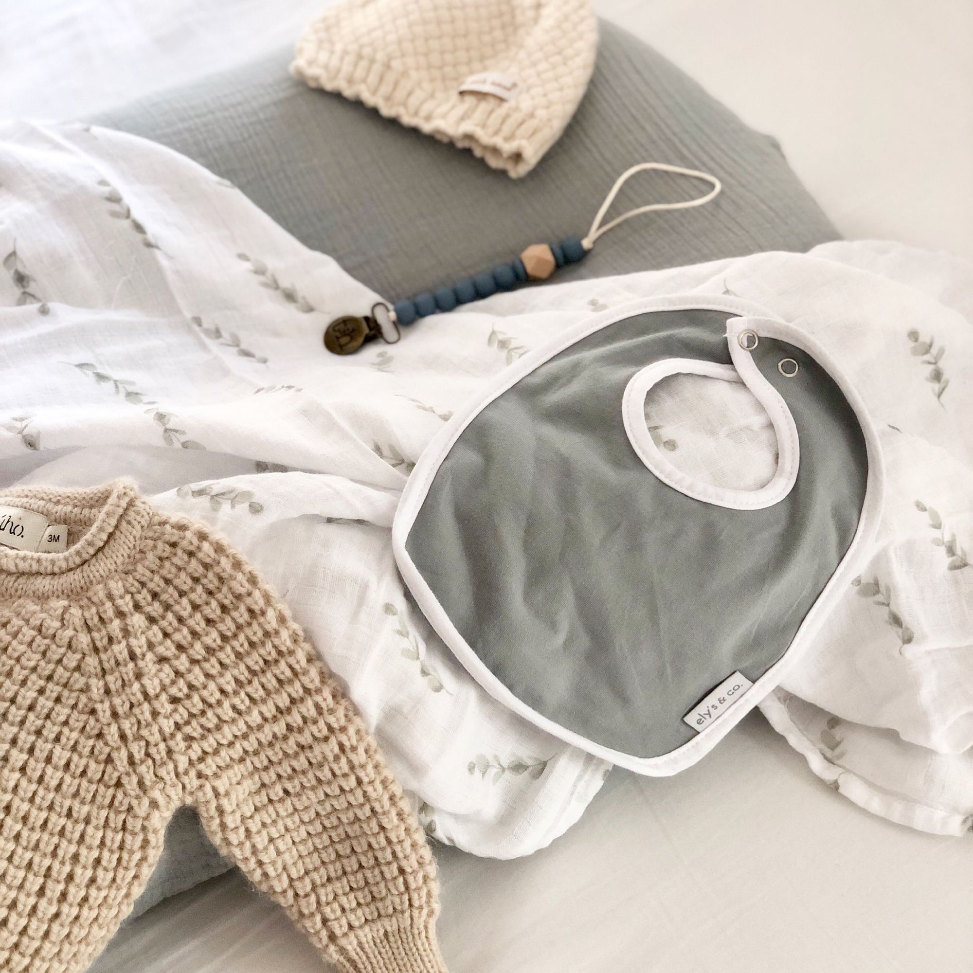 2 Pack Cotton Muslin Swaddle Blanket