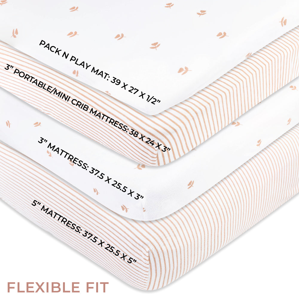 Pack N Play I Portable Crib Sheet Set