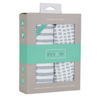 Packaged Blue Waterproof Changing Cover