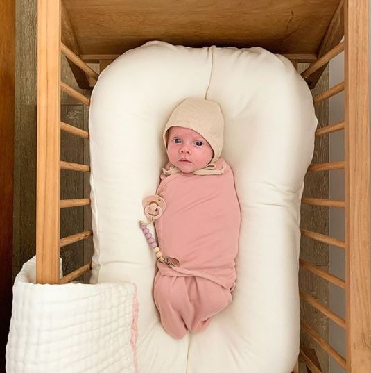 Pink Stars Adjustable Blanket swaddler