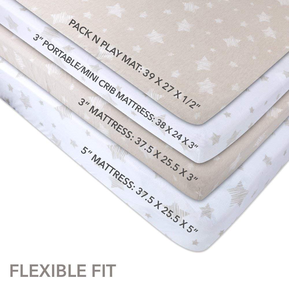 Pack N Play I Portable Crib Sheet Set