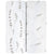 Snug fit crib sheet set grey leaf print