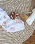 2 Pack Cotton Muslin Swaddle Blanket