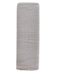 Cotton Muslin Swaddle Blanket - Silver Grey