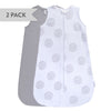 Wearable Blanket / Baby Sleep Bag I Grey Dottie